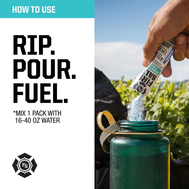 Fire Salt Electrolyte Powder Cotton Candy Flavor - Prformance