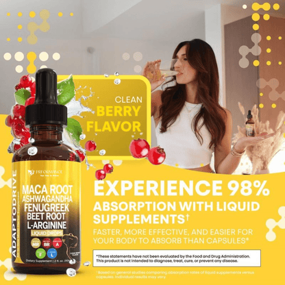 Prformance™ Liquid Maca, Ashwagandha & L - Arginine | Energy & Testosterone - Prformance