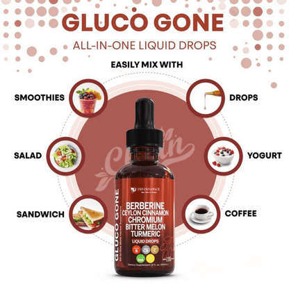 Prformance™ Liquid Cinnamon, Berberine & Turmeric | Sugar Balance & Energy - Prformance
