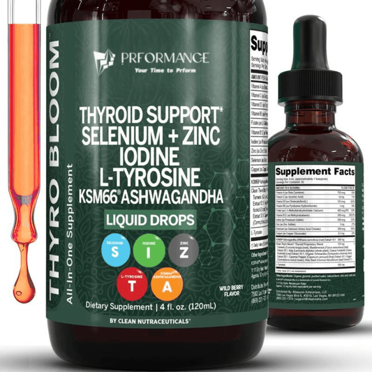 Prformance™ Liquid Thyroid Complex | Iodine, Selenium & Zinc - Prformance