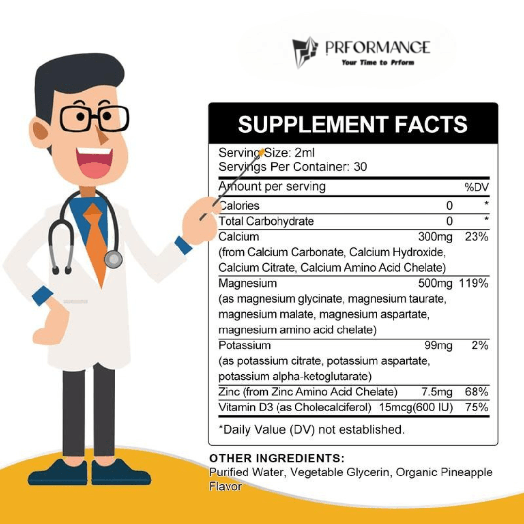 Prformance™ Liquid Potassium & Magnesium | Stress & Recovery - Prformance