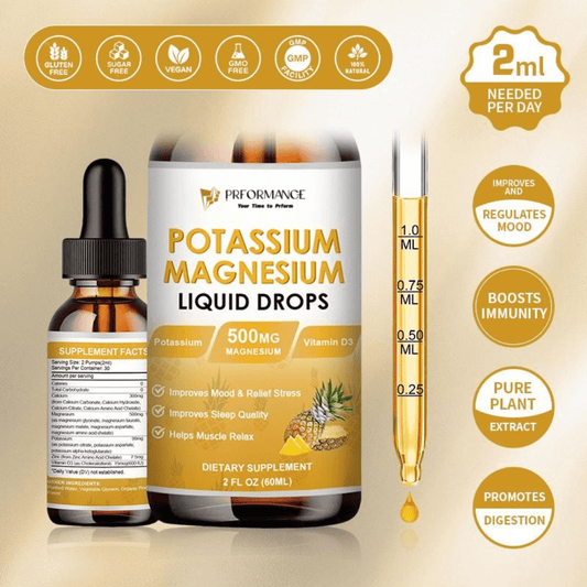 Prformance™ Liquid Potassium & Magnesium | Stress & Recovery - Prformance